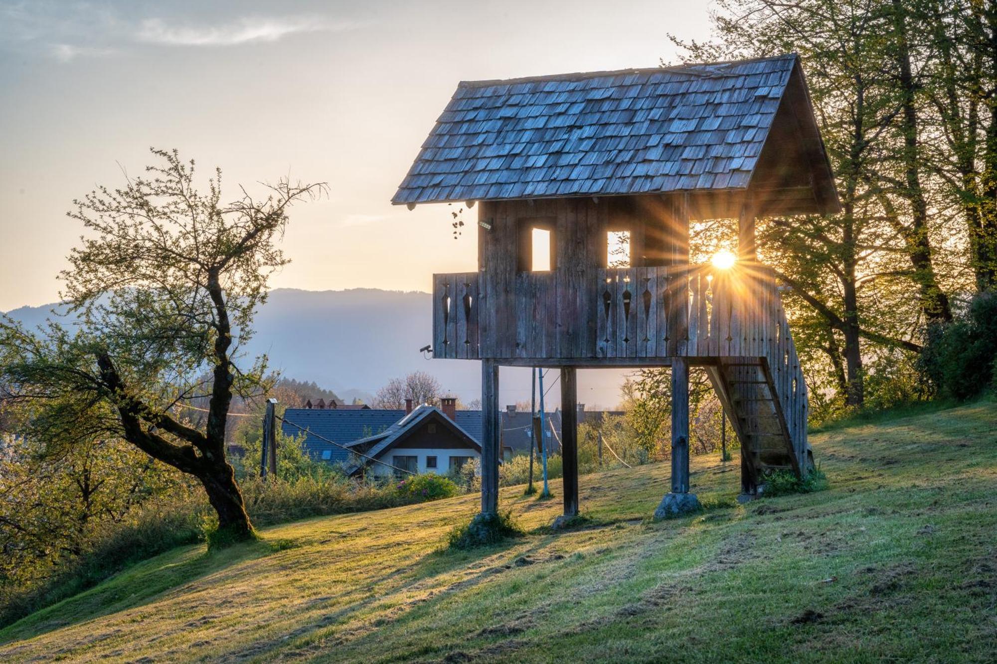 Stara Soncna Hisa Appartement Radovljica Buitenkant foto